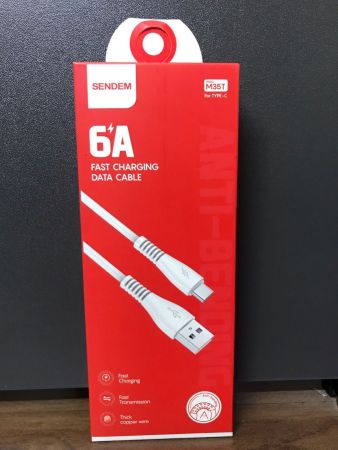 SENDEM M35T 6A Fast Charging Data Cable